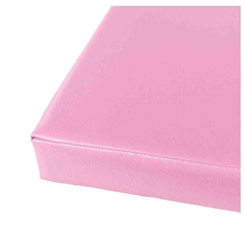 Coussin de banc d'extérieur imperméable et antidérapant pour banc de jardin - Tapis épais pour balancelle - Rose - 60 x 30 x 5 cm