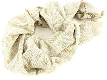ESPRIT Space Dye Ikka Scarf Light Beige