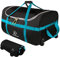 REDCAMP Bolsa de Lona Plegable con Ruedas de 85 L/120 L/140 L, Bolsa de Viaje Grande, 85l Negro (pequeño), 85L, con Ruedas
