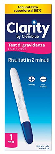 Test de grossesse Clarity simple et rapide 1 pièce