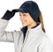 TrailHeads Winter Pony Cap Damen - Baseball Cap mit Ausklappbaren Ohrenwärmern - Blau Kariert