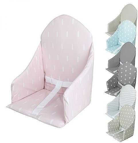 Monsieur Bébé - Coussin d'assise universel Miam avec harnais pour chaise haute bébé - 7 coloris