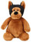 Minifeet Hund Tomke - Kuscheltier Plüschtier Stofftier Spielzeug - kuschelig weich - Geschenk für Baby Kinder Freunde Schulstart Einschulung | Höhe: 20 cm