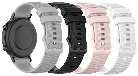 Chofit Weiches Silikon Ersatzarmband für Umidigi Uwatch 3 GPS/Uwatch 3/Ufit/Uwatch GT Smartwatch