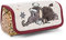 NICI 47303 Mäppchen zum Rollen Elefant, 19x7x7cm Winterkollektion, beige/bunt