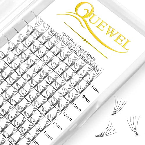 Premade Fan Volume Lash Extensions 5D 0.07D MIX8-15mm Russian Pre Made Fan Lashes | 3D 4D 5D 6D 0.07/0.10 C/D Curl 8-15mm | Long Lasting | Easy Application(5D 0.07D MIX8-15mm)