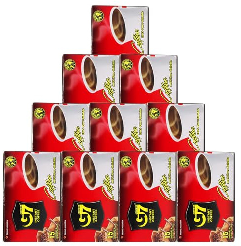 10er Pack (10x 30g) Trung Nguyen Vietnamesischer Instant Kaffee (Papa Vo®)