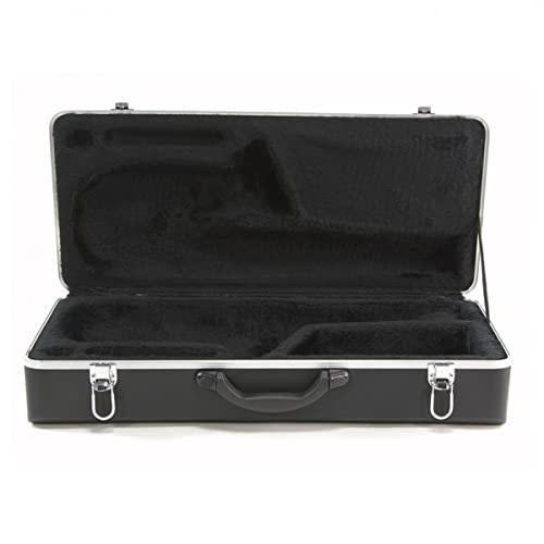 Gear4music Custodia per Sassofono Alto, Adatta a Molti Modelli | Esterno resistente in ABS con interno foderato in peluche, chiusure cromate, scomparto interno accessori