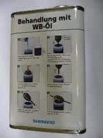 Shimano Unisex – Erwachsene Nexus Spezialöl, Schwarz/Silber, 1 Liter