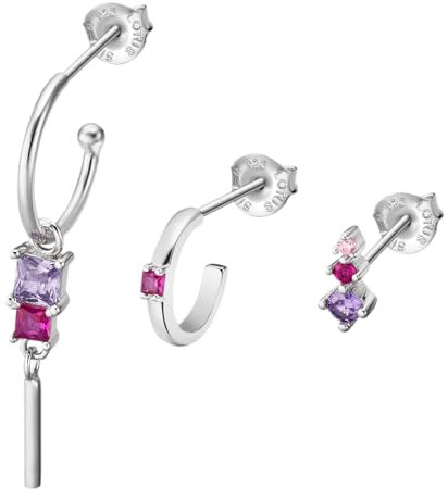 LOTUS SILVER LP3569-6/2 Trendy Plata Circonitas engastadas Mujer