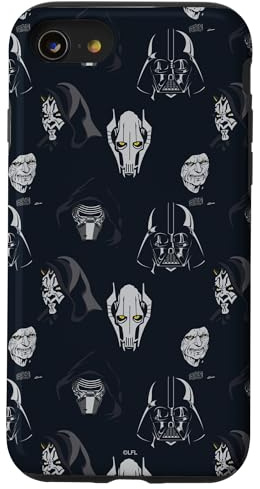 Star Wars Darth Vader und die Bösewichte der Dunklen Seite Hülle für iPhone SE (2020) / 7/8