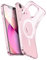 ESR Cover per iPhone 14/13, Custodia in Silicone Trasparente con MagSafe, Cover Sottile Antiurto, Custodia per Telefono in TPU Trasparente Sottile Anti-Ingiallimento, Serie Zero, Rosa