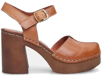 Bata Sandali da donna in pelle con tacco 9 cm e plateau