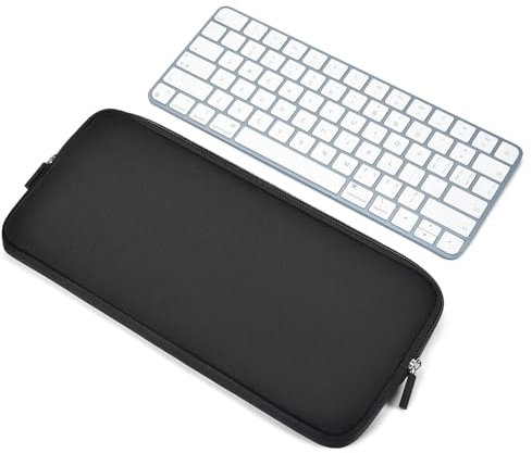 CASEDAO Magische Tastatur-Schutzhülle, gepolstert, stoßfest, Schutzhülle für Apple Magic Keyboard ohne Touch ID A2449, A2450, MK2A3LL/A, Wireless Magic Keyboard 2 MLA22LL/A A1644, Neoprentasche für