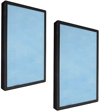 PB-P01 Replacement Filter Compatible with Pro Breeze PB-P01 Air Purifier True HEPA Filter & Activated Carbon Air Filter PB-P01F, 2 Pack