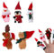 SULIUDAJI 5 Pcs Fingerpuppen Finger Puppen Set Finger Weihnachten Kinder Weihnachten Fingerspielzeug Für Ostern Geburtstag Weihnachten Party Geschenke