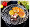 Frutero de cristal, bandeja grande de cristal para mesa decorativa