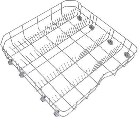 Easyricambi - Cestello Lavastoviglie Inferiore, Carrello Lavastoviglie Sostitutivo per Ariston Indesit Whirlpool, Ricambi, in Descrizione Alcuni Modelli Compatibili, Ricambio Originale