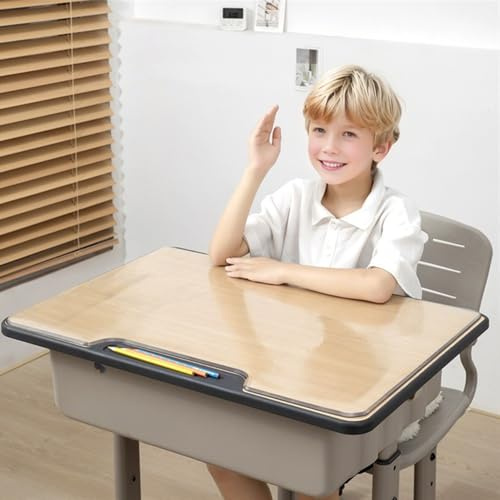 SK Studio Schreibtischunterlage Transparent, 80x60cm Schreibtischunterlage Rutschfest Wasserdichte Tischunterlage Kinder Tisch-Schutz für Büro Zuhause