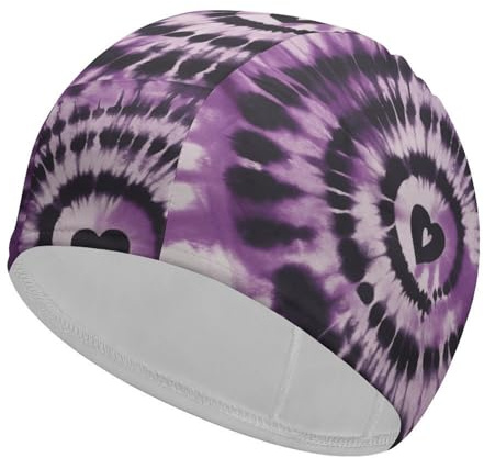 Gorro de baño Impermeable para Mujer Adulta con diseño de Perro Shiba Inu y Varias Frutas, para Cabello Largo y Corto.