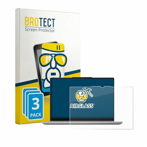 BROTECT 3 Stück Schutzglas für Lenovo IdeaPad 5x 2-in-1 Gen 11 14 Schutzfolie Panzer Folie Glas[Extrem Kratzfest, Anti-Fingerprint, Ultra-]