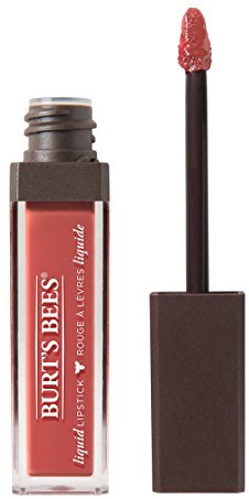 Burt's Bees Moisturising Full Coverage Liquid Lipstick, 5.95 g, Coral Cove