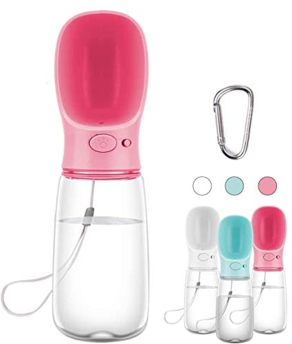 COTOP Bouteille d'eau Portable pour Chien, 350/550ml Bouteille d'eau de Voyage antibactérienne de qualité Alimentaire pour Chien et Chat, Eau Potable pour Animal de Compagnie en Plein air