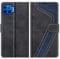 MOBESV Coque pour Motorola Moto G 5G Plus, Housse en Cuir Magnétique Fonction Stand Étui pour Motorola Moto G 5G Plus, Élégant Noir
