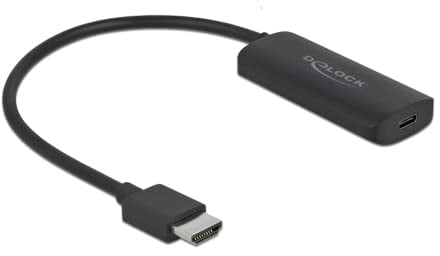 Delock Adapter HDMI-A Stecker zu USB Type-C™ Buchse (DP Alt Mode) 4K 60