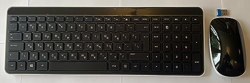Hebrew Keyboard Wireless Keyboard & Mouse Hebrew English layout Bilingual