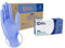 Safe Health Gants Jetables d'examen en Nitrile Bleu-Taille S, Lot de 1000 gants, Sans poudre Sans latex-Hypoallergéniques, Soins médicaux-Aliments, 3,5 Mil