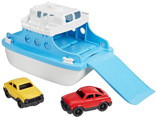 Green Toys Ferry Boat w/ Cars - CB2