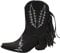 Stivali Alti Chiari Stivali da cowboy occidentali con frange vintage da donna Stivali con slip on in tinta unita alla moda Scarpe con stivaletti con tacco Scarpe Ciabatte Estive