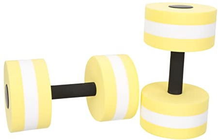 BIUDECO 2Pcs Manubri d'Acqua Piscina Portatile Accessori per Esercizi Accessori per Il Fitness Pesi Piscina per L'Acqua Esercizio Attrezzature per Il Nuoto Manubri per Esercizi