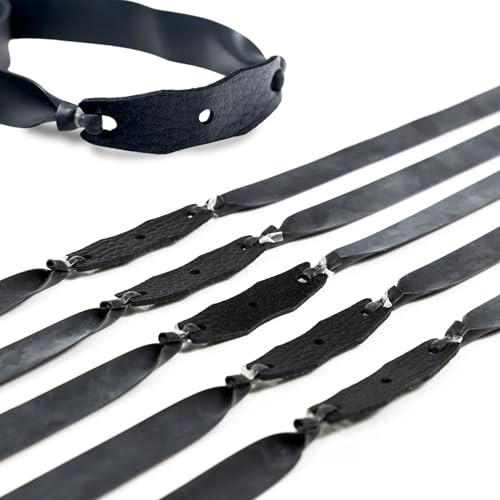 SimpleShot 5pcs Slingshot Bands for Powerful Professional Hunting Elastic Rubber Catapult Shooting Flat Bands