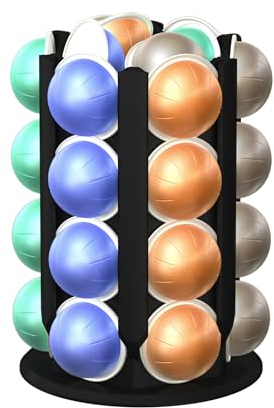 NewGround Designs Porte-capsules pour Nespresso Vertuo (24+ dosettes) - distributeur de capsules, support de capsules