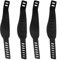 TOATELU 4 Stück Pedal Straps: Heimtrainer Pedalgurte Verstellbare Länge, Universal Pedalgurt für die Meisten Fahrradpedale Spinning Bikes Heimtrainer Fahrrad Heim oder Gym(Schwarz)