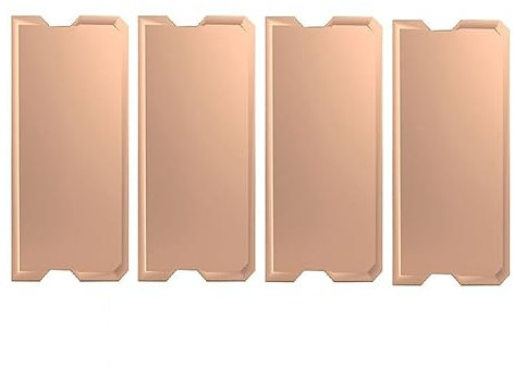 Xptieeck Memory Heatsink Copper Memory Heatsink Laptop Heat Dissipation DDR4/5 Heat Sink Copper Plate