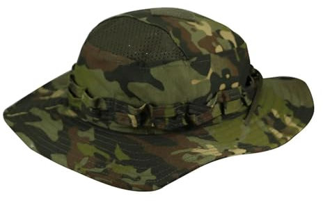 OonMan Sonnenhüte für Herren, quadratische Tasche, Bonny-Hut, Angeln, Wandern, Outdoor, Sonnenhut, Grün Cp-60