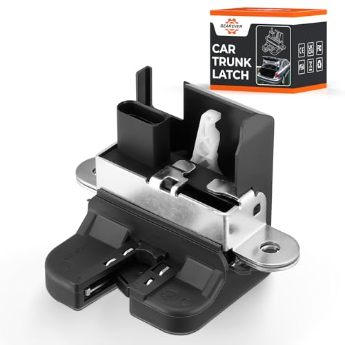 GEAREVER Cerradura de puerta de maletero para VW Golf 5 6 Passat B6 B7 Touran Tiguan Seat Altea Leon 1T0827505H 5M0827505E 5K0827505A