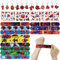YISKY pulseras de bofetada spider, Regalos de Cumpleaños de Spider-Man, 12 X Pulseras Slap, 12 X Rojo Llaveros, 4 X Pegatinas, Regalos de Fiesta de Superhero, para Niños Niñas