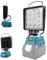 AUTOJARE 4 zoll Akku Lampe für Makita 18V 48W Kabellose Led Arbeitsleuchte 3200LM Tragbares Strahler Baustellen Lampe mit Haken für Autoreparatur, Heimbeleuchtung, Camping, Angeln (kein Akku)