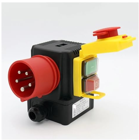 VOGGWBMQ KOA1L 400V 12/8A Electromagnetic Switch Power Failure and Undervoltage Protection Machine Tool Switches Quick Stop Cover