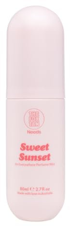 The Fox Tan Everywhere Perfume Mist, Sweet Sunset Scent, Spray for Women, Long-Lasting Scent, Vegan & Cruelty-Free, 80ml
