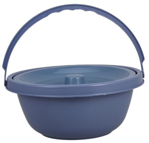 SAFIGLE Orinal Portátil Para Adultos Cubo De Orina De Plástico Base Estable Y Superficie Lisa Fácil De Lavar Para Dormitorio Ancianos Embarazadas Y Uso Diario