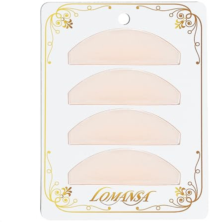 Lomansa Almohadillas para lifting de pestañas, solo para permanente n.º 1, ultrafinas y adhesivas, se pueden utilizar varias veces como parches para los ojos o cinta para el levantamiento de pestañas