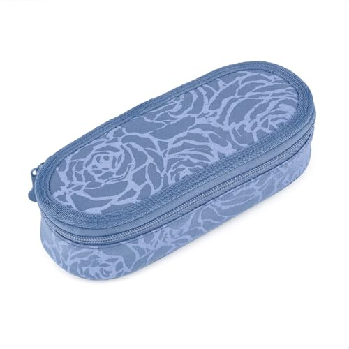 TOPGAL ETUI & Federmäppchen – Gepolstertes Federmäppchen für Schüler & Studenten, mit Zwippschluss, Gummischlaufen & Netzfach, 23×10×5cm (ETUE 25029)