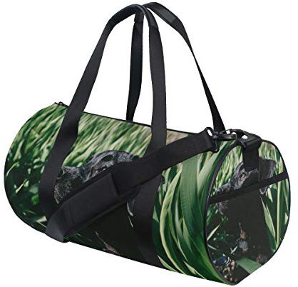 MONTOJ Adorable Animal Dog Photography Duffel Bag Large Gym Duffle Bag