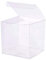 TopHomer 10Pcs Transparente Boxen Klare Geschenkboxen für Hochzeits-, Party- und Babypartybevorzugungen, klar, 10 x 10 x 10 cm