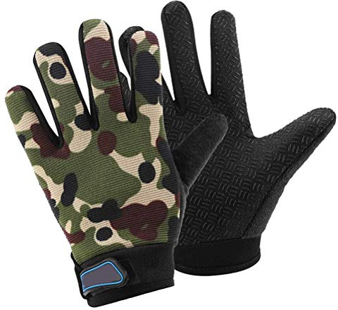 zuoshini Kids Cycling Gloves, No-clip Kids Sport Gloves Breathable Thermal Children Bike Riding Gloves for Outdoor Sports Fishing Cycling Climbing Football Rugby Hockey